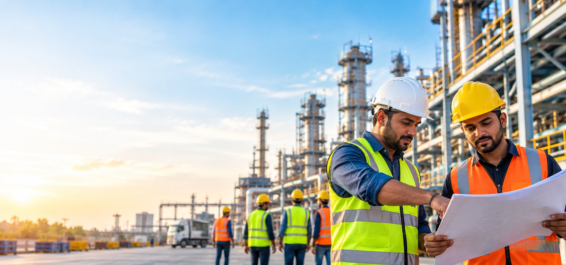 Industrial worksite